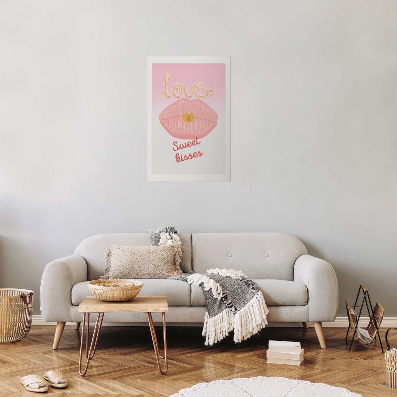 Plakat Artgeist Sweet Kisses 60x90 cm bez ramy 1 szt