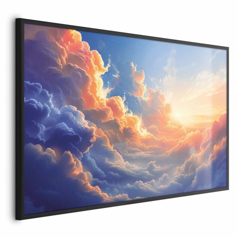 Plakat Artgeist Symfonia barw 42x29,7 cm z ramą czarną 1 szt