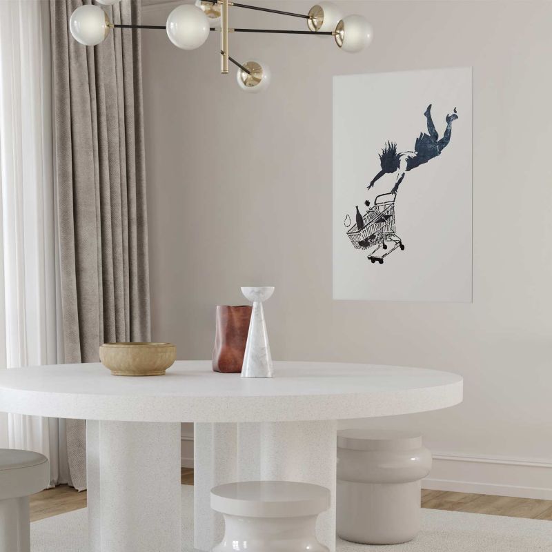 Plakat Artgeist Szał zakupów 40x60 cm bez ramy 1 szt