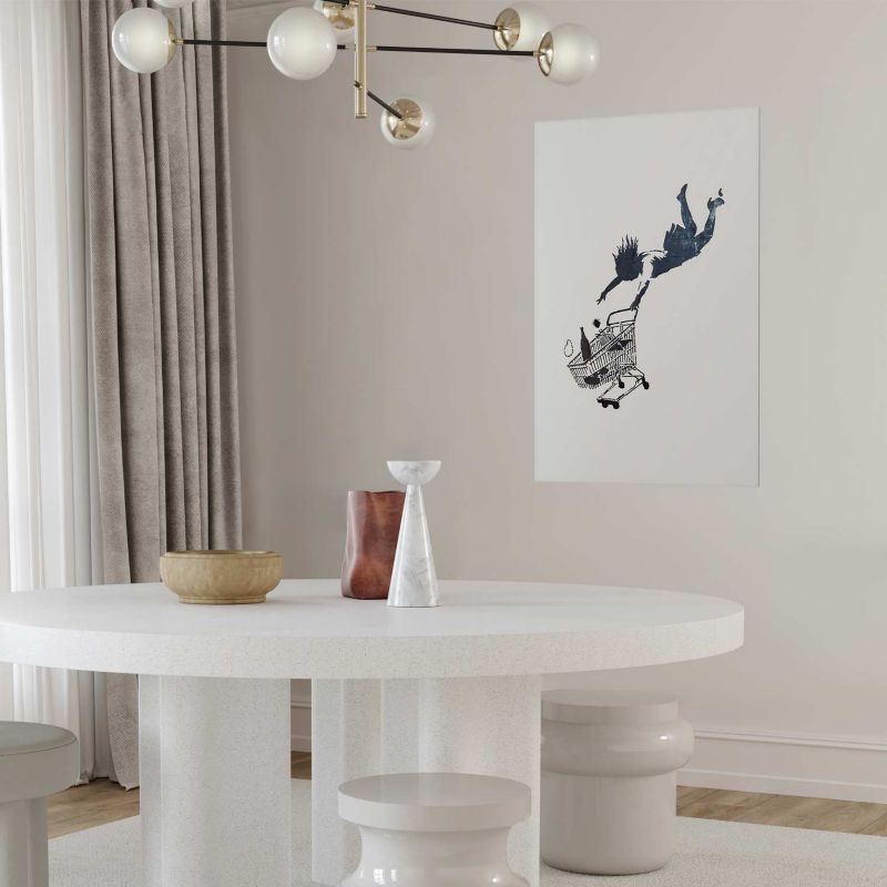 Plakat Artgeist Szał zakupów 40x60 cm bez ramy 1 szt