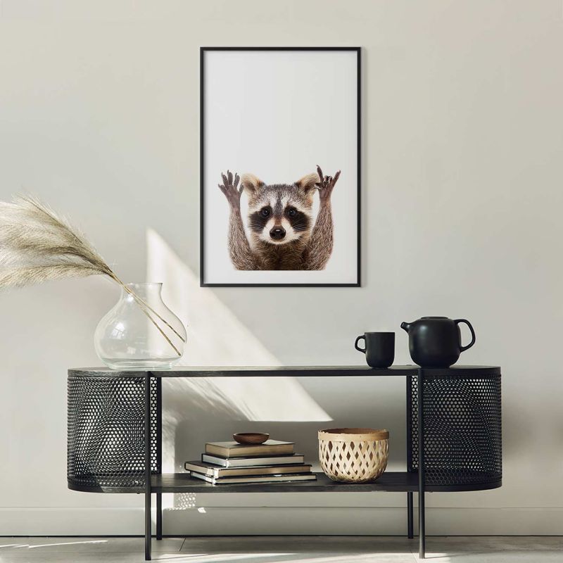 Plakat Artgeist Szop 21x30 cm z ramą czarną 1 szt