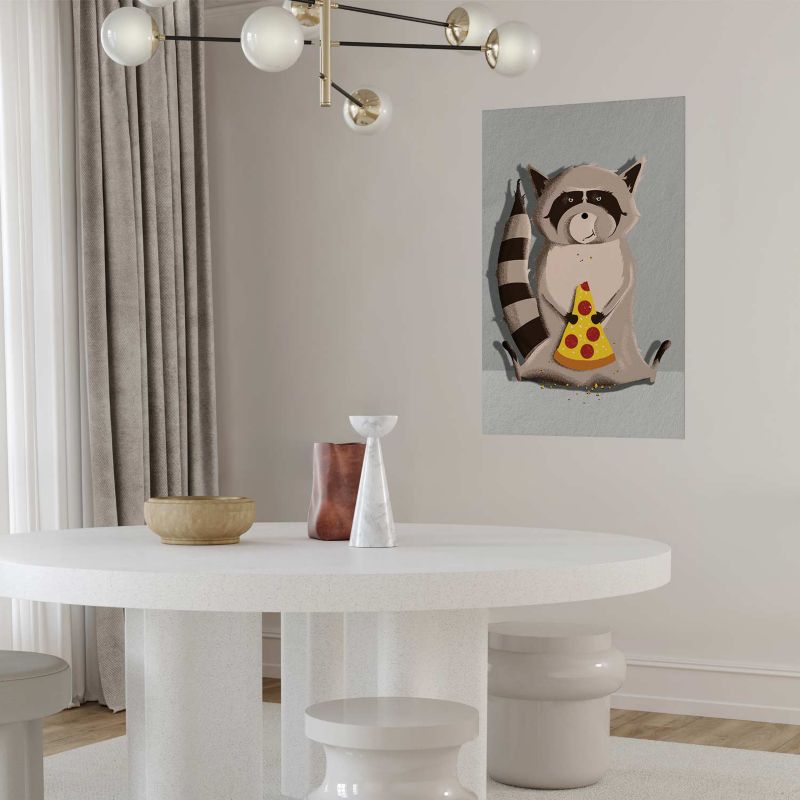 Plakat Artgeist Szop łasuch 40x60 cm bez ramy 1 szt