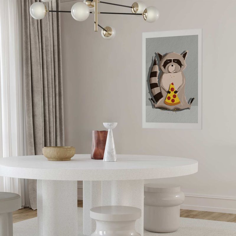 Plakat Artgeist Szop łasuch 40x60 cm bez ramy 1 szt