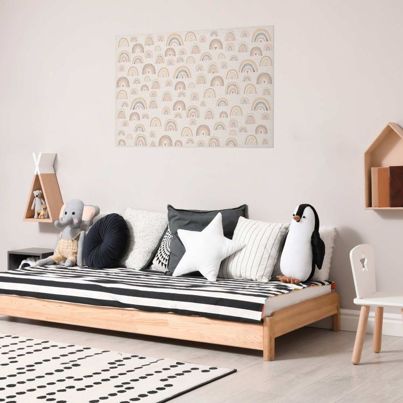 Plakat Artgeist Tęcze i serca 42x29,7 cm bez ramy 1 szt