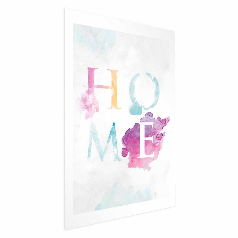 Plakat Artgeist Tęczowe home 40x60 cm bez ramy 1 szt