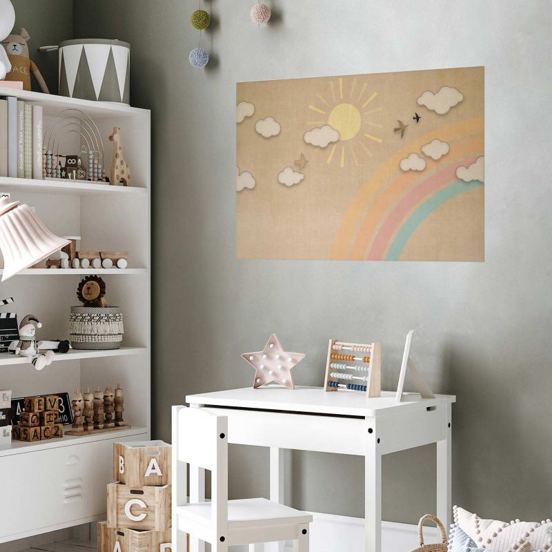 Plakat Artgeist Tęczowy dzień 90x60 cm bez ramy 1 szt
