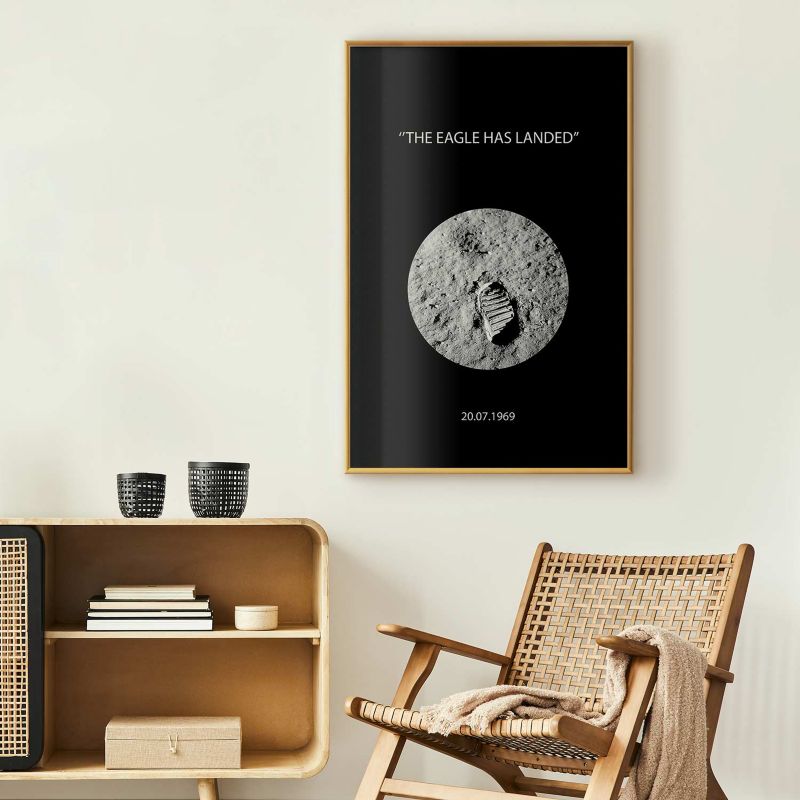 Plakat Artgeist The Eagle 29,7x42 cm z ramą złotą 1 szt