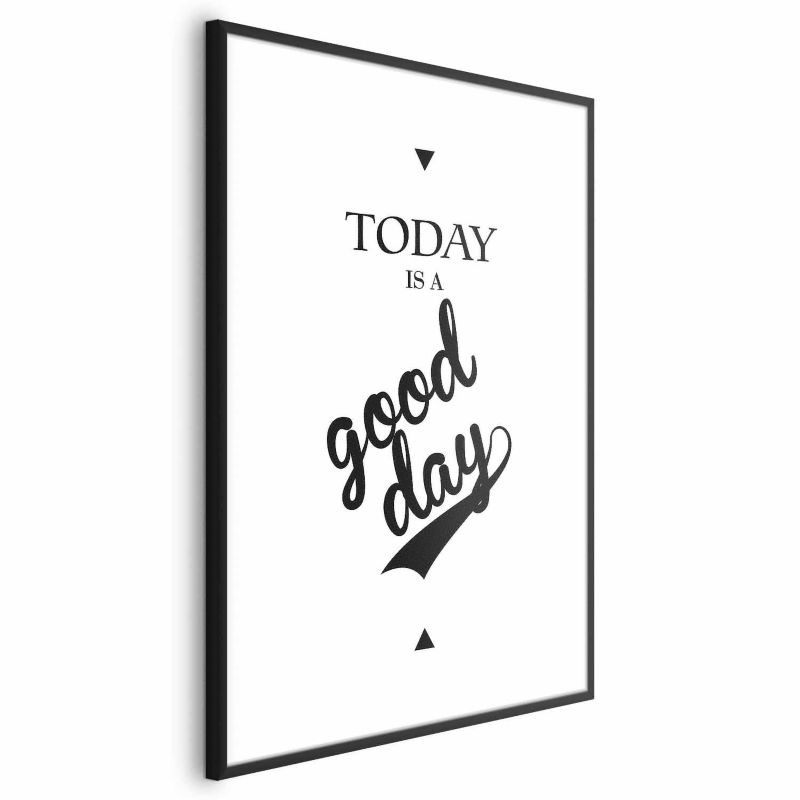 Plakat Artgeist Today 40x60 cm z ramą czarną 1 szt