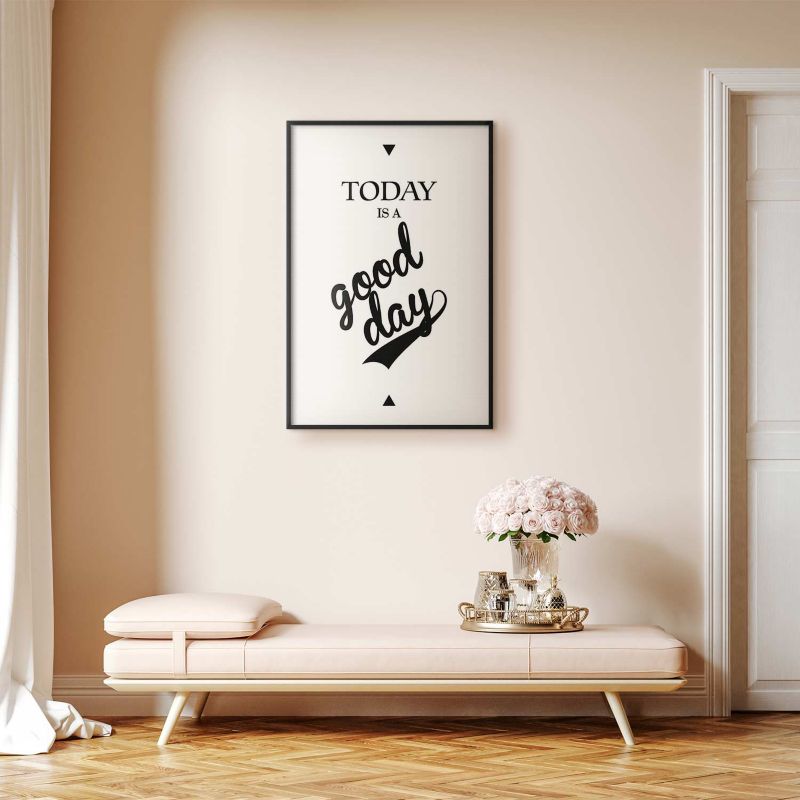 Plakat Artgeist Today 40x60 cm z ramą czarną 1 szt