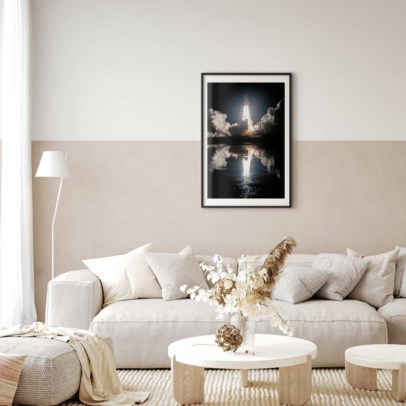 Plakat Artgeist Udany start 21x30 cm z ramą czarną 1 szt