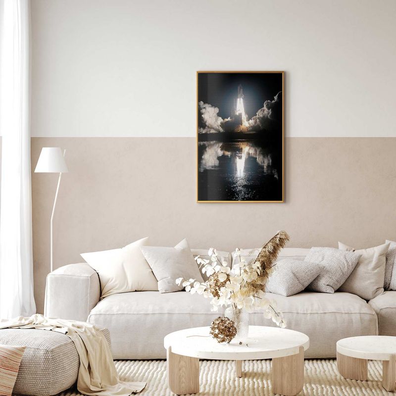 Plakat Artgeist Udany start 60x90 cm z ramą złotą 1 szt