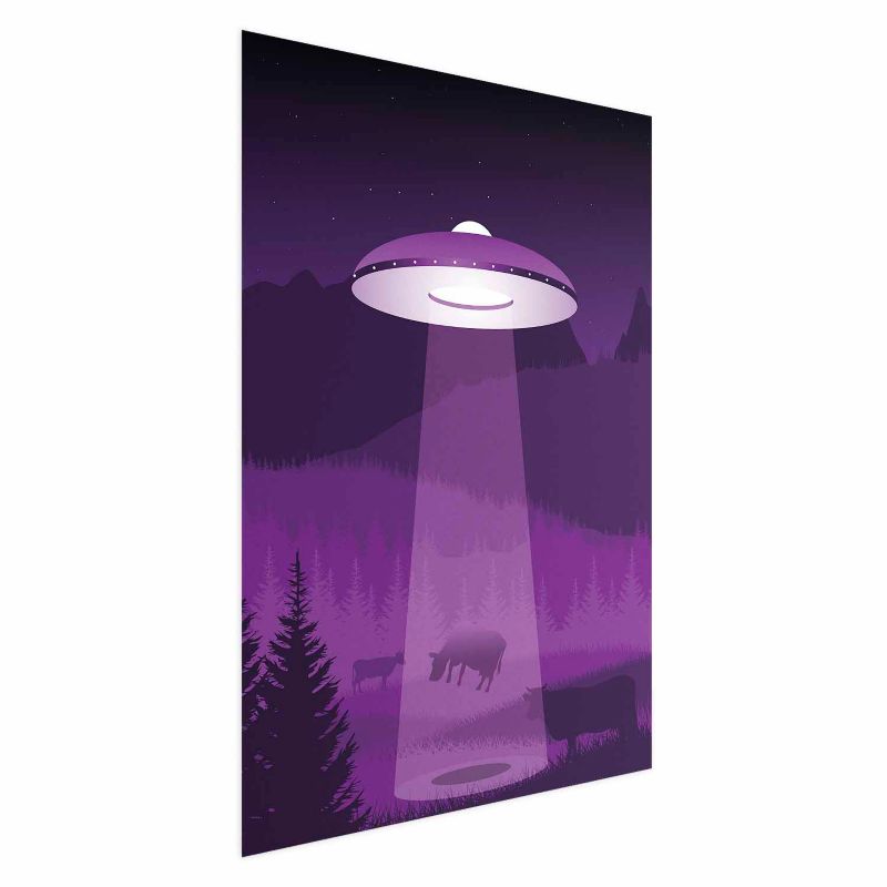 Plakat Artgeist Ufo 21x30 cm bez ramy 1 szt