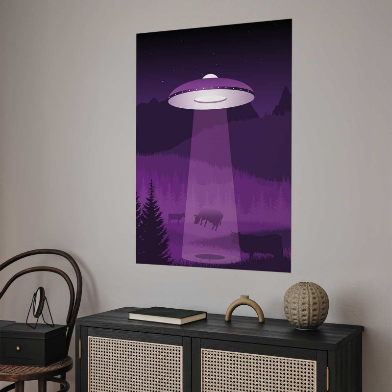 Plakat Artgeist Ufo 29,7x42 cm bez ramy 1 szt