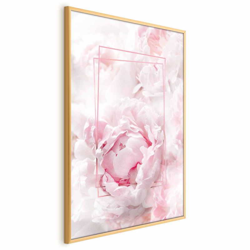 Plakat Artgeist Ulotne piękno 29,7x42 cm z ramą złotą 1 szt