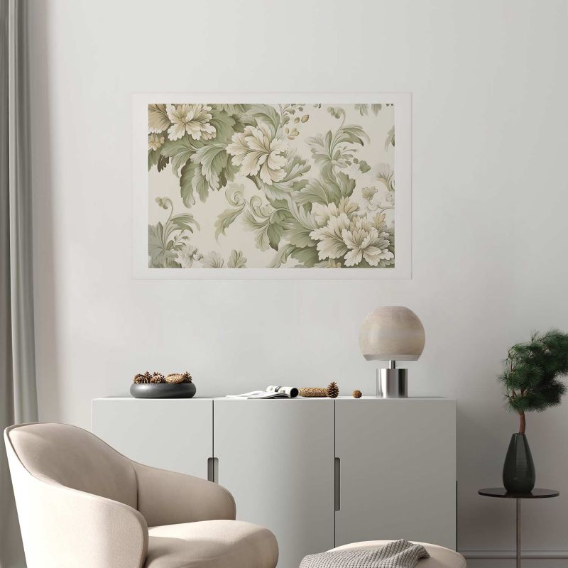 Plakat Artgeist Vintage kwiaty 30x21 cm bez ramy 1 szt