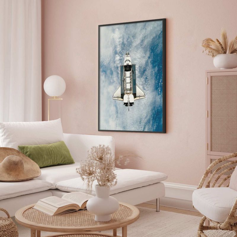 Plakat Artgeist Wahadłowiec kosmiczny 29,7x42 cm z ramą czarną 1 szt