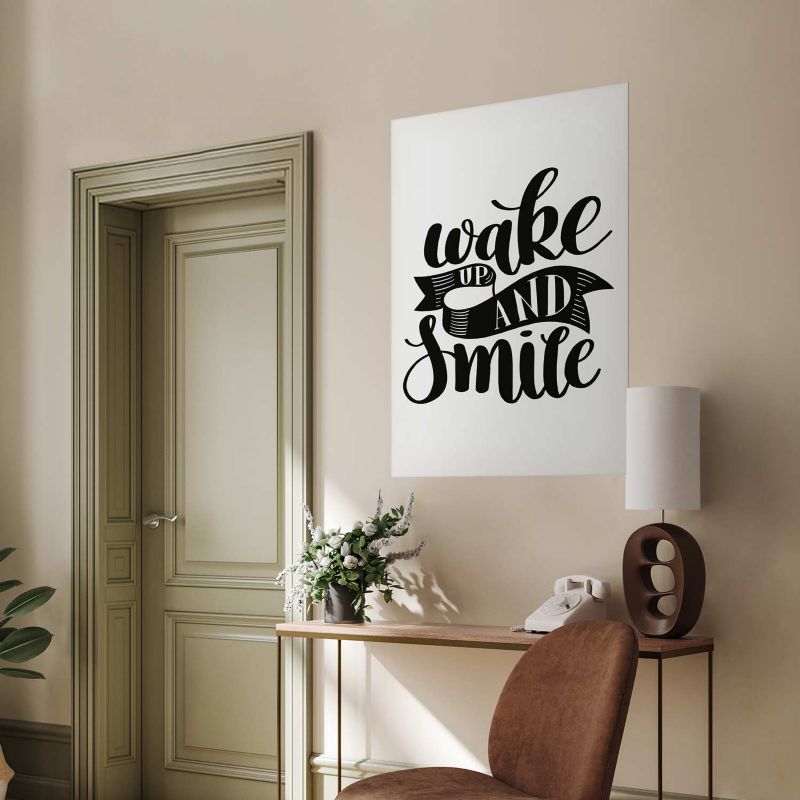 Plakat Artgeist Wake up and smile 60x90 cm bez ramy 1 szt
