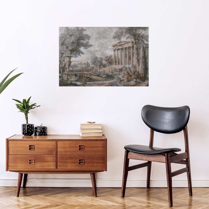 Plakat Artgeist Świątynia na wzgórzu 90x60 cm bez ramy 1 szt