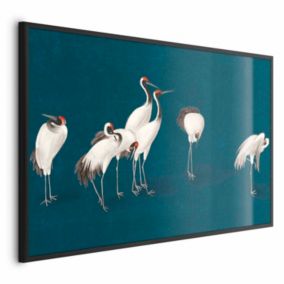 Plakat Artgeist Wieczór nad stawem 90x60 cm z ramą czarną 1 szt