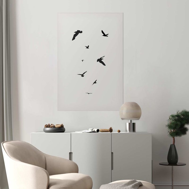 Plakat Artgeist Wieczorny lot 29,7x42 cm bez ramy 1 szt