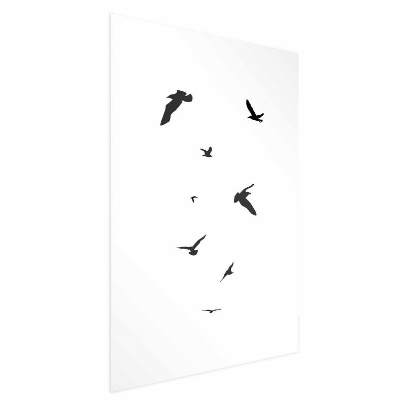Plakat Artgeist Wieczorny lot 40x60 cm bez ramy 1 szt