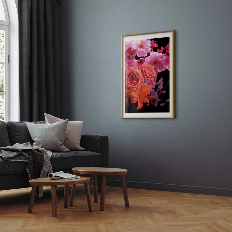 Plakat Artgeist Wiosenna bryza 21x30 cm z ramą złotą 1 szt