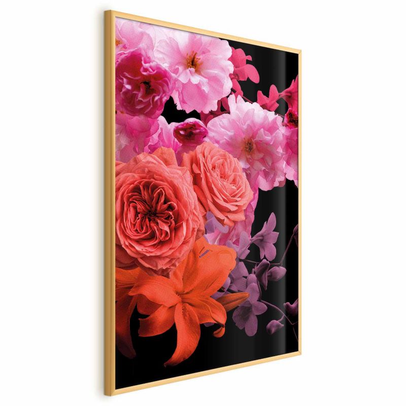 Plakat Artgeist Wiosenna bryza 29,7x42 cm z ramą złotą 1 szt