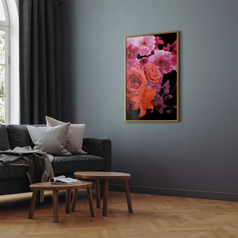 Plakat Artgeist Wiosenna bryza 29,7x42 cm z ramą złotą 1 szt