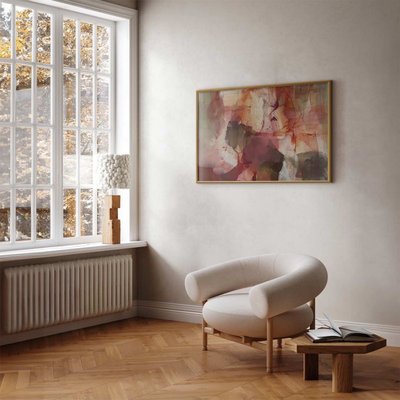 Plakat Artgeist Wiosenna kompozycja 30x21 cm z ramą złotą 1 szt