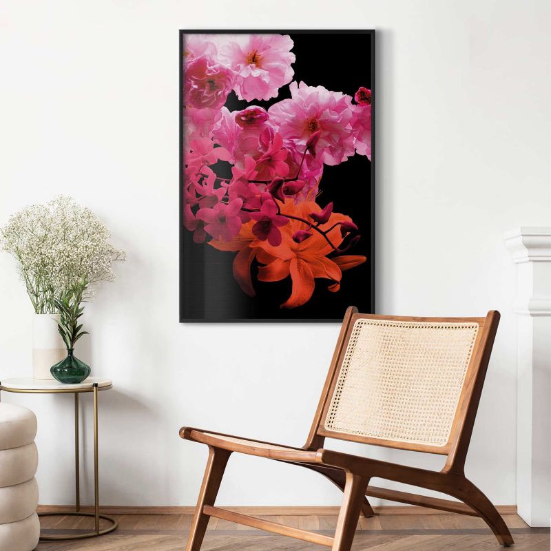 Plakat Artgeist Wiosenne nasycenie 60x90 cm z ramą czarną 1 szt