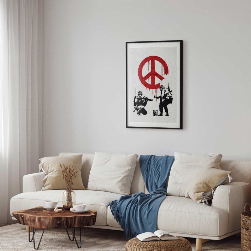Plakat Artgeist Wojna i pokój 29,7x42 cm z ramą czarną 1 szt