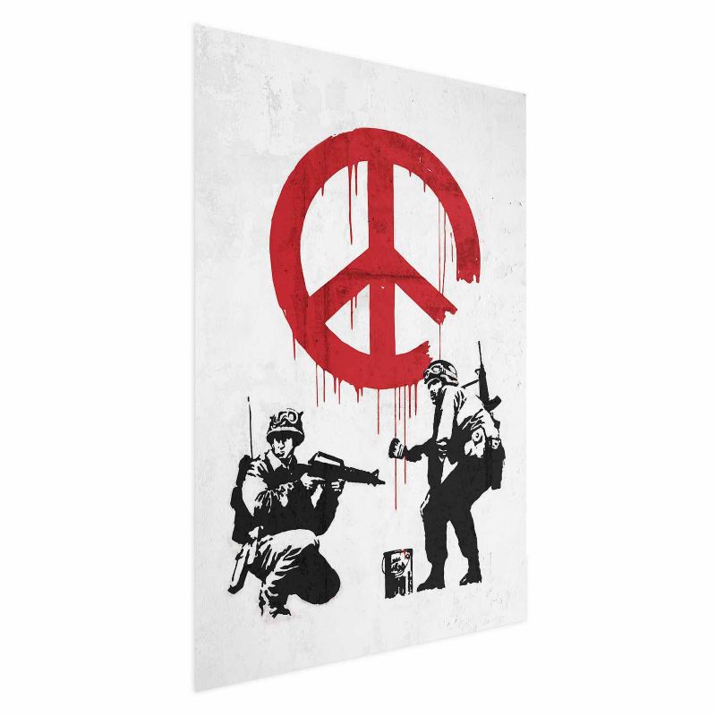 Plakat Artgeist Wojna i pokój 60x90 cm bez ramy 1 szt