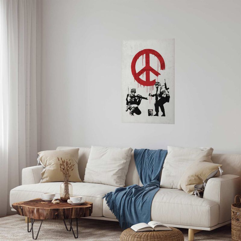 Plakat Artgeist Wojna i pokój 60x90 cm bez ramy 1 szt
