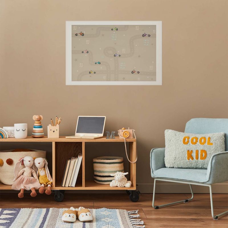 Plakat Artgeist Wyścigowe autka 30x21 cm bez ramy 1 szt