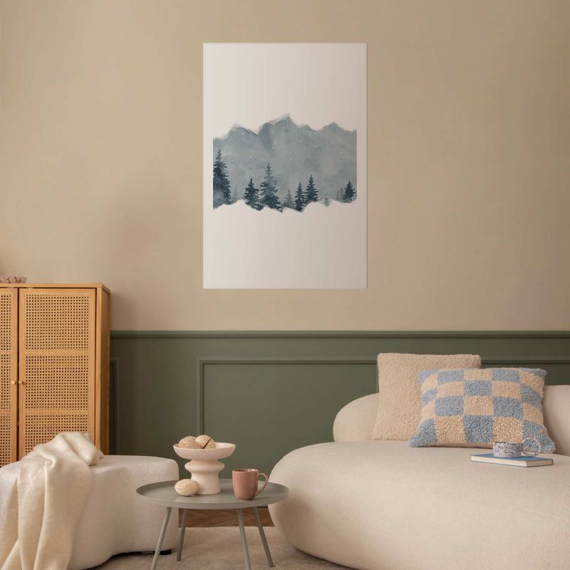 Plakat Artgeist Wycinek Syberii 21x30 cm bez ramy 1 szt