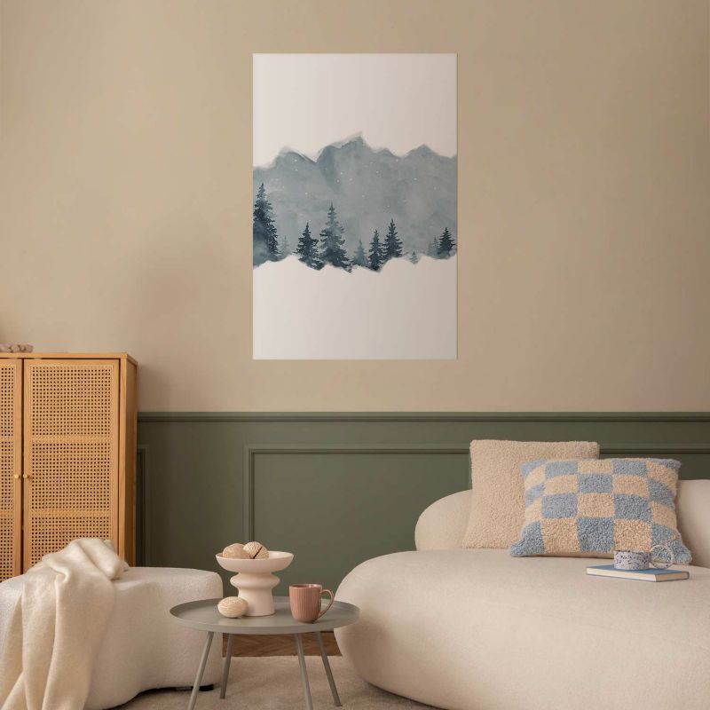 Plakat Artgeist Wycinek Syberii 40x60 cm bez ramy 1 szt