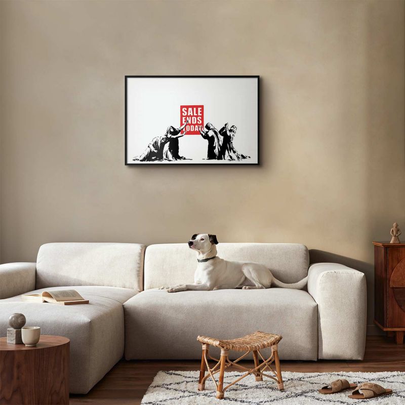 Plakat Artgeist Wyprzedaż 30x21 cm z ramą czarną 1 szt