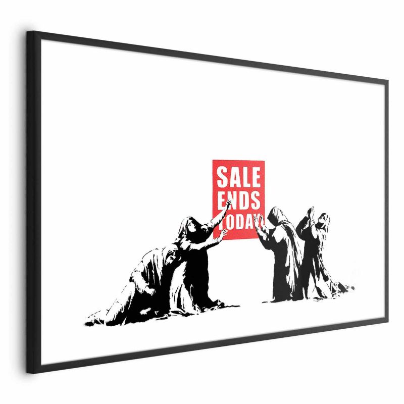 Plakat Artgeist Wyprzedaż 42x29,7 cm z ramą czarną 1 szt