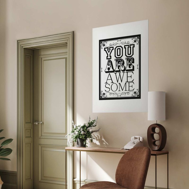 Plakat Artgeist You are awesome 29,7x42 cm bez ramy 1 szt
