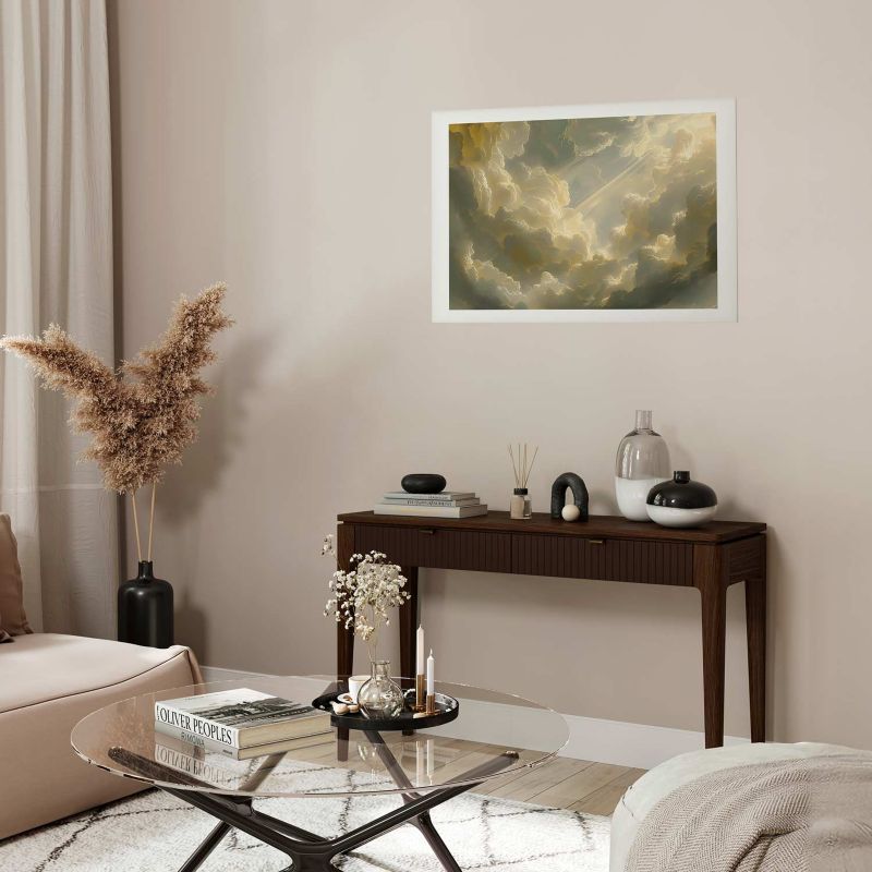 Plakat Artgeist Zachwycająca gra kolorów 90x60 cm bez ramy 1 szt