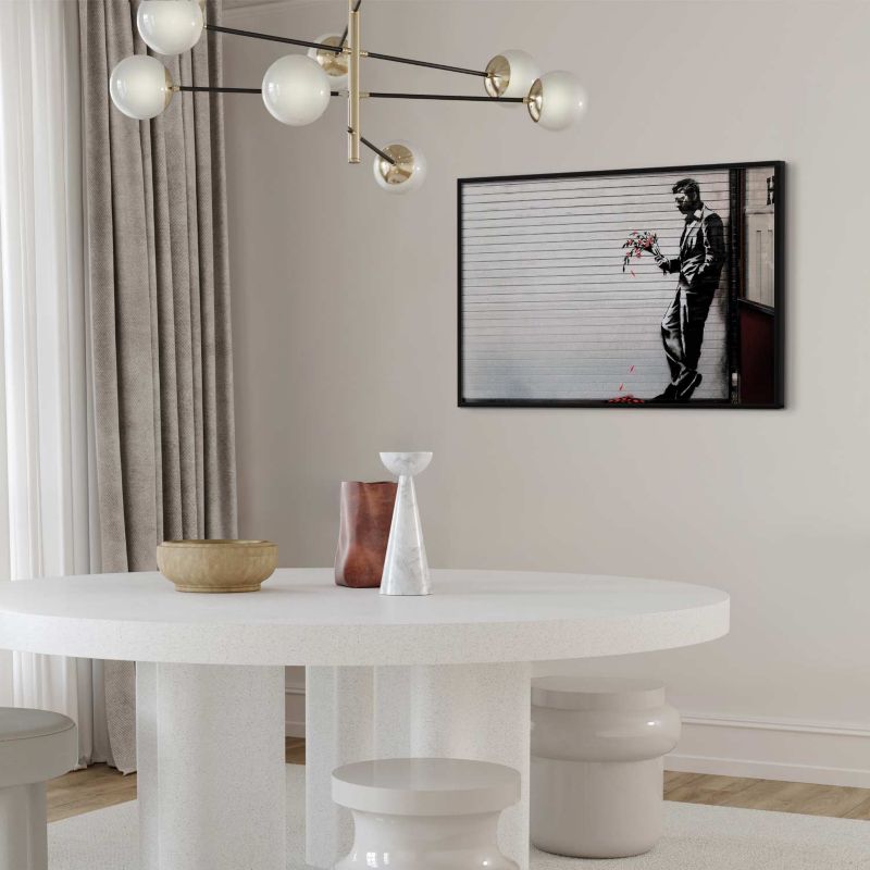Plakat Artgeist Zakochany 30x21 cm z ramą czarną 1 szt