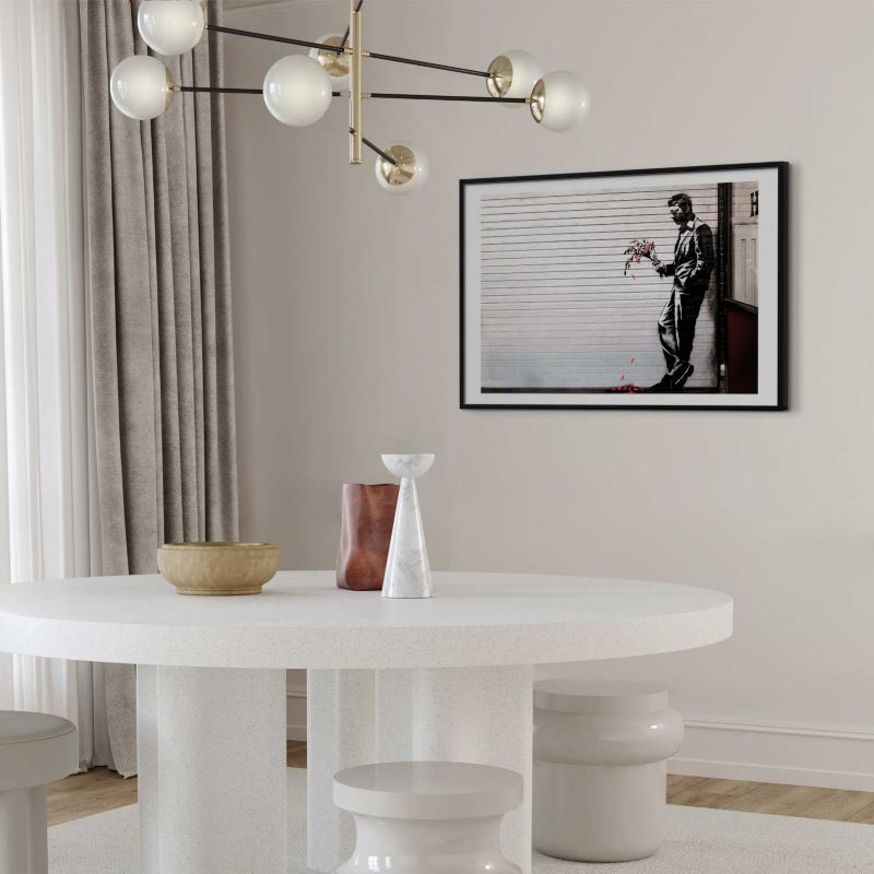 Plakat Artgeist Zakochany 60x40 cm z ramą czarną 1 szt