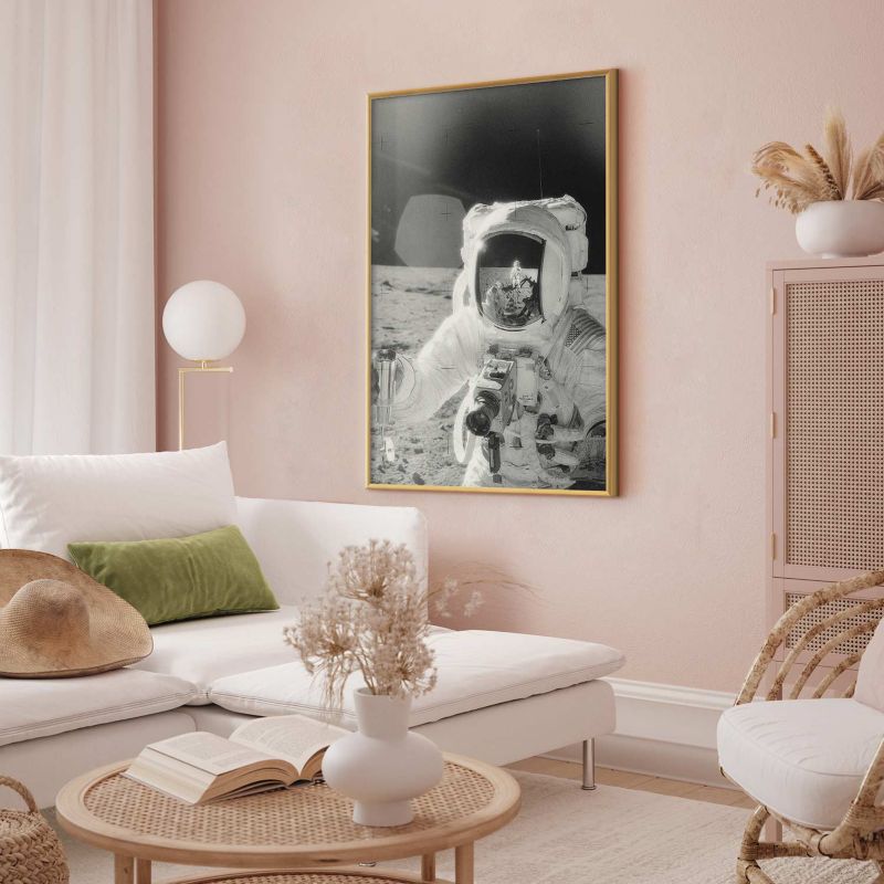 Plakat Artgeist Zawód kosmonauta 29,7x42 cm z ramą złotą 1 szt