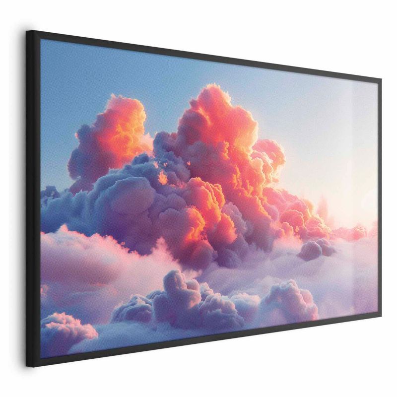 Plakat Artgeist Zmierzchowy spektakl 90x60 cm z ramą czarną 1 szt