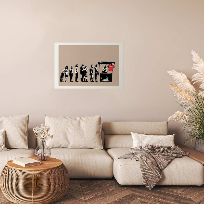 Plakat Artgeist Zniszczyć kapitalizm 60x40 cm bez ramy 1 szt