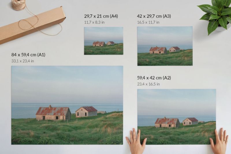 Plakat ArtPrintCave 42x29,7 cm Nadmorski spokój P. van B. 1 szt.