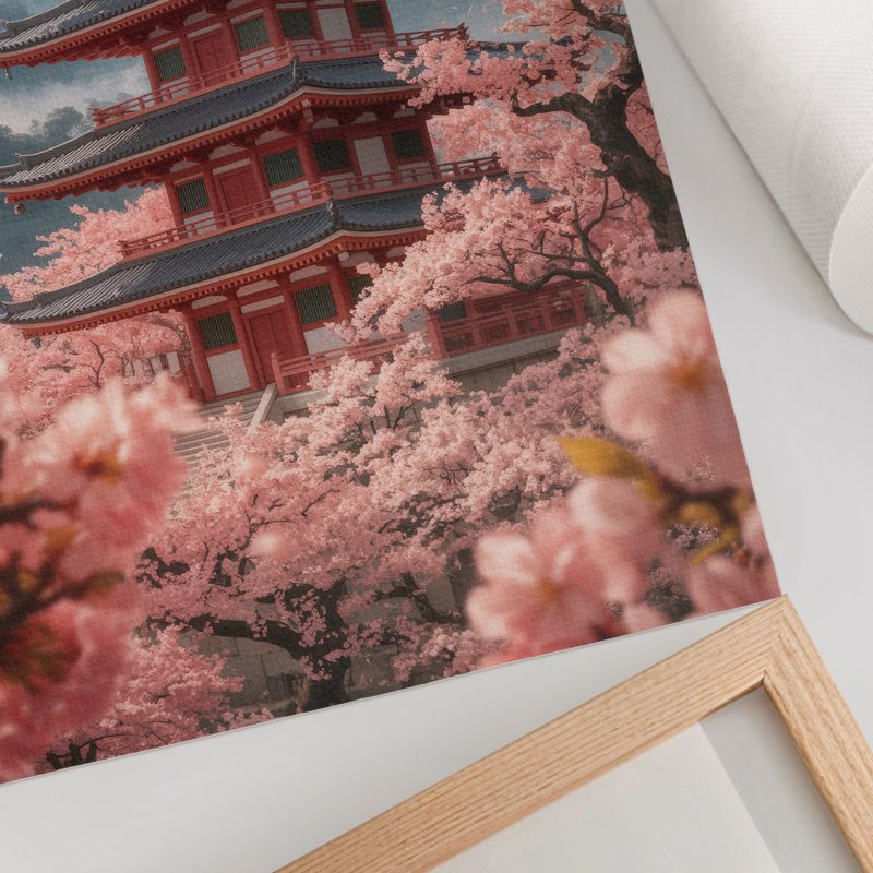 Plakat canvas Wallfluent Format A3 Piękno Japonii Artysta Elena Rossi 1 szt.