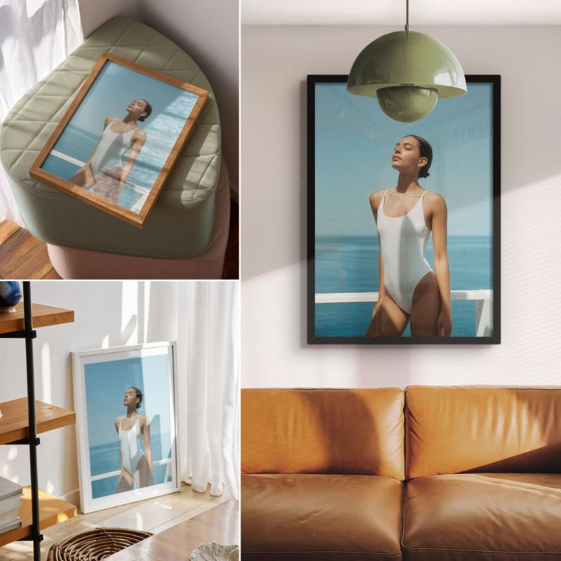 Plakat na Ścianę Tulup 42x59,4 cm (A2) Kobieta na jachcie Do sypialni, salonu, biura 1 szt.