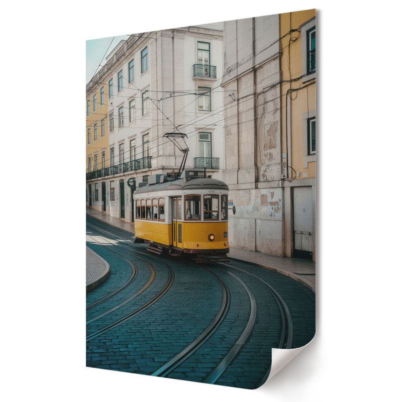 Plakat na ścianę Wallfluent Format A3 Tramwaj miejski Kolektyw Visual ...