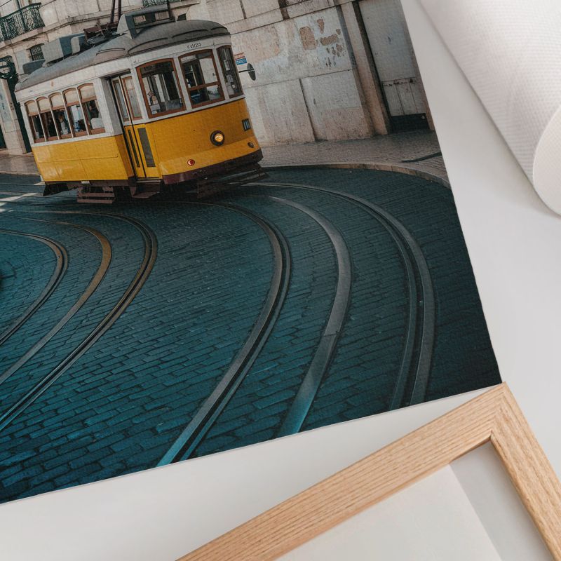 Plakat na ścianę Wallfluent Format A3 Tramwaj miejski Kolektyw Visual ...
